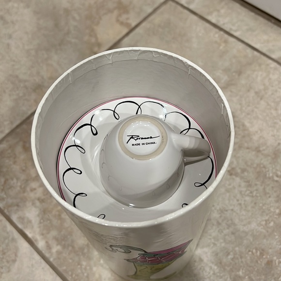 NEW Holiday set of 4 cups and sauces - Picture 4 of 9